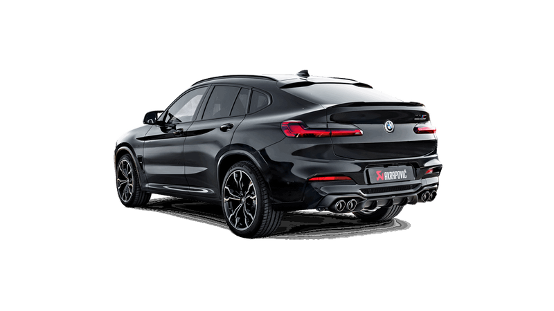 Akrapovic 2019+ BMW X4M Rear Carbon Fiber Diffuser - High Gloss - MGC Suspensions