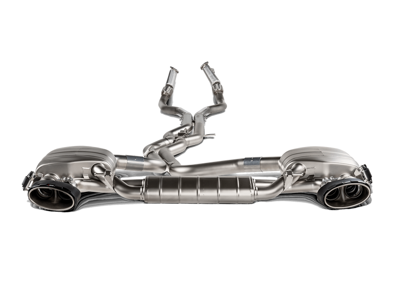 Akrapovic Evolution Line Exhaust System w/Link Pipes 2020+ Audi RS6 Avant