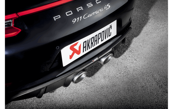 Akrapovic 2016-17 Porsche 911 Carrera S/4/4S/GTS (991.2) Rear Carbon Fiber Diffuser - Matte Finish - MGC Suspensions