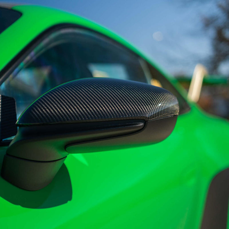 Fabspeed Carbon Fiber Mirror Covers 2022+ Porsche 992 Carrera/Turbo/GT3