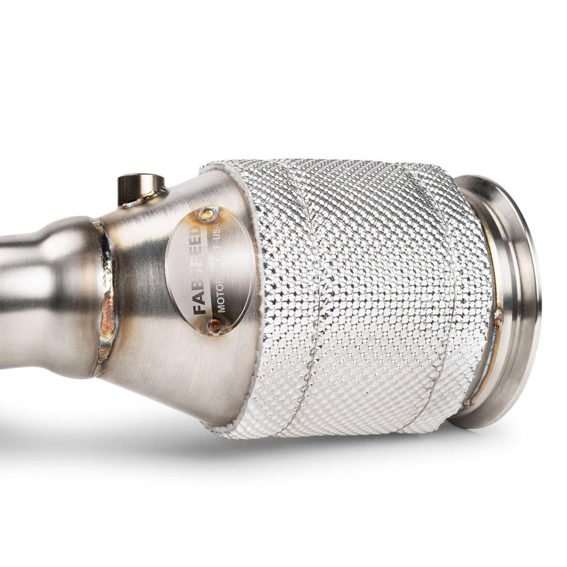 Fabspeed Sport Catalytic Converters 2019-23 Porsche Macan S/GTS/Turbo