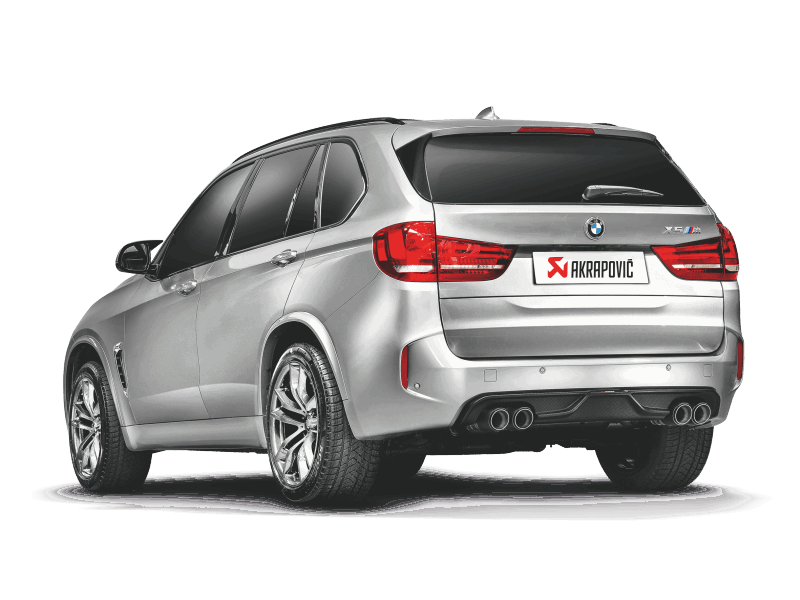 Akrapovic 2015-17 BMW X5M (F85) Rear Carbon Fiber Diffuser in Matte Black - MGC Suspensions