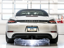AWE Touring Exhaust w/4" Black Tips 2017-23 Porsche Boxster/Cayman (718)