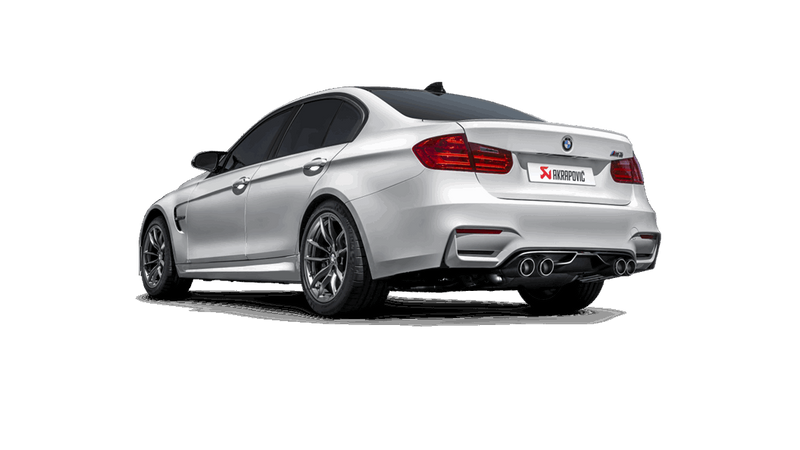 Akrapovic 2014-17 BMW M3 (F80) Slip-On Line Titanium Exhaust System with Carbon Tips - MGC Suspensions