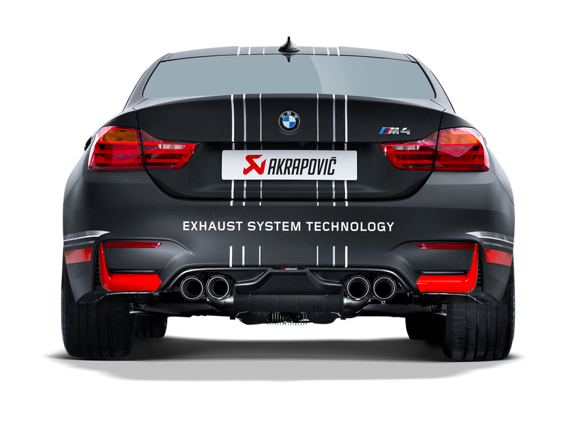 Akrapovic Matte Black Carbon Fiber Rear Diffuser 2014-18 BMW M4