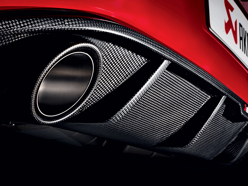 Akrapovic 2013-17 Volkswagen Golf GTI Rear Carbon Fiber Diffuser - Matte - MGC Suspensions