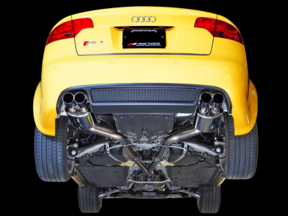 AWE Touring Exhaust w/Polished Tips 2007-08 Audi RS4 (B7)