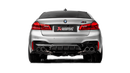 Akrapovic 2018 BMW M5 (F90) Slip-On Line Titanium Exhaust System. Tips Not Included. For OPF/GPF. - MGC Suspensions