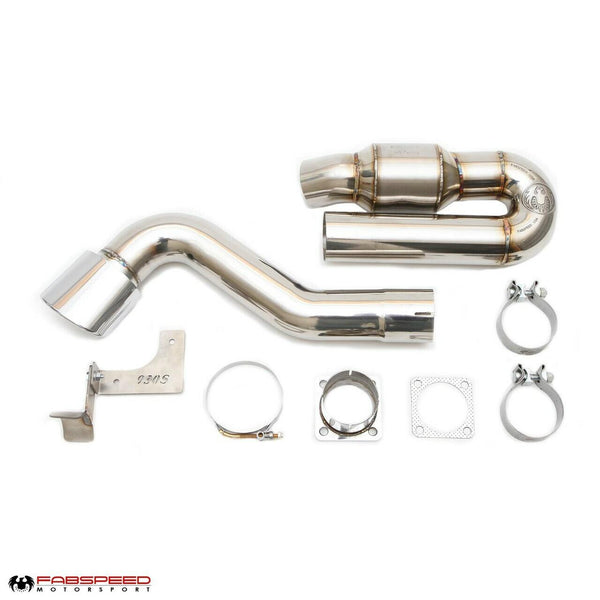 Fabspeed Muffler Bypass Exhaust w/Catalyst 1976-89 Porsche 911 Turbo (930)