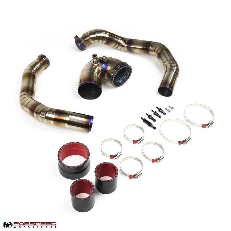 Fabspeed Titanium Charge Pipes 2014-20 BMW M3/M4 (F80/F82/F83)