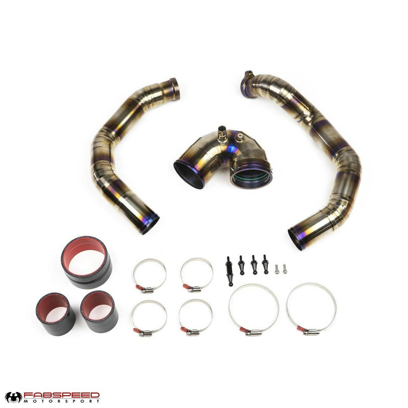 Fabspeed Titanium Charge Pipes 2014-20 BMW M3/M4 (F80/F82/F83)