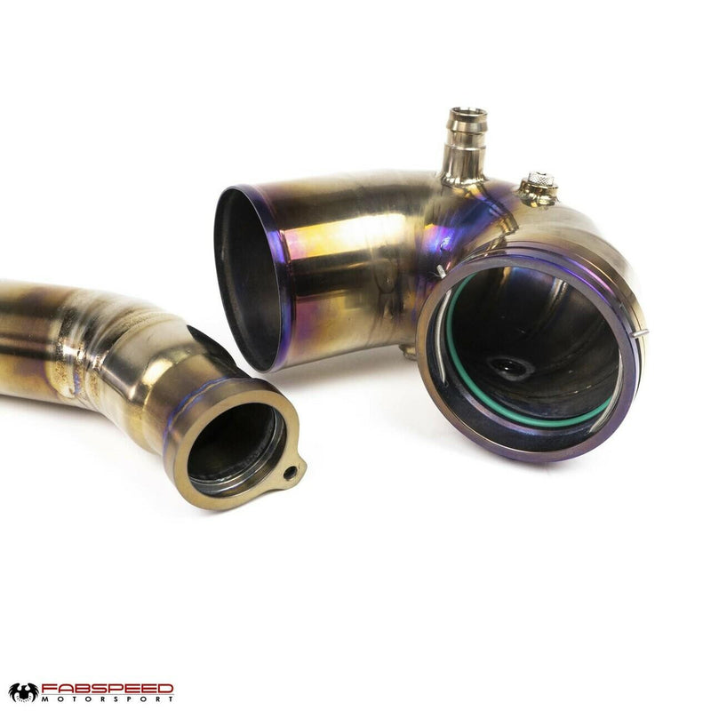 Fabspeed Titanium Charge Pipes 2014-20 BMW M3/M4 (F80/F82/F83)