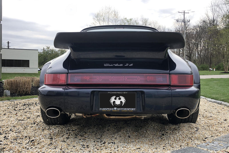 Fabspeed 4.5" Oval Exhaust Tips 1990-94 Porsche 911 Turbo 964