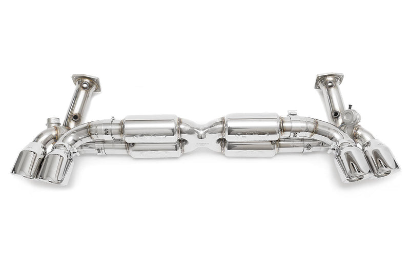 Fabspeed Valvetronic Supersport Exhaust 2017-20 Porsche 911 Turbo 991.2