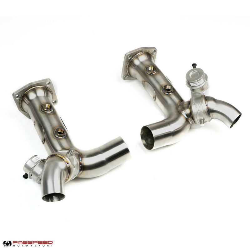 Fabspeed Valvetronic Supersport Exhaust 2017-20 Porsche 911 Turbo 991.2