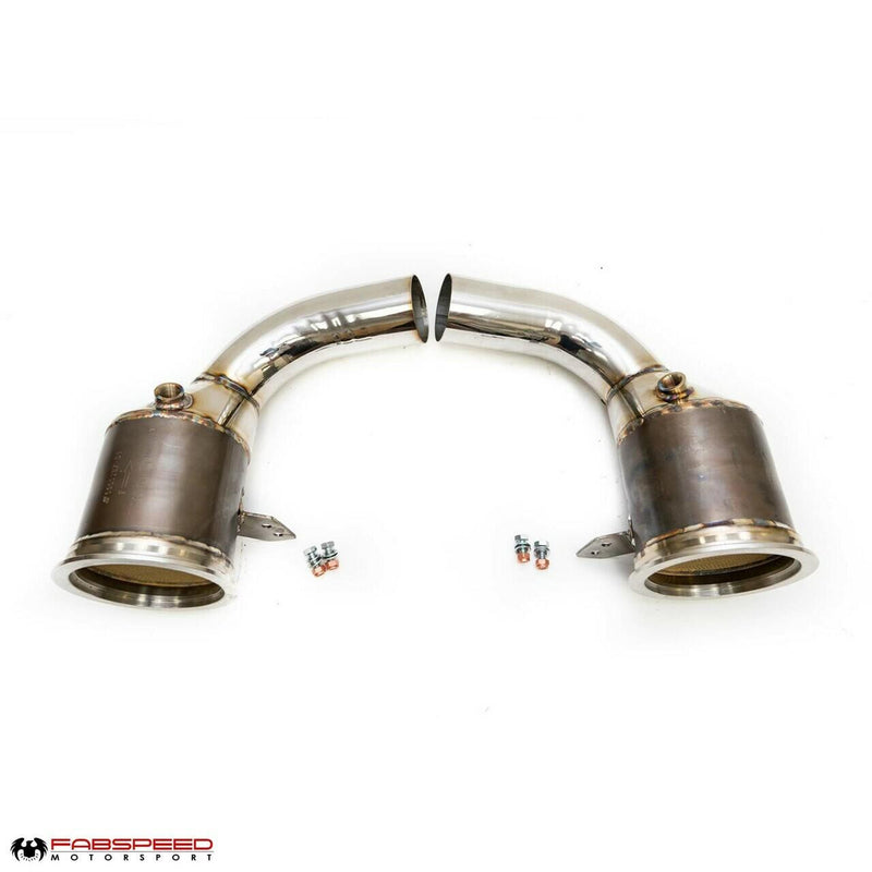 Fabspeed Sport Catalytic Converters 2019+ Porsche 911 Carrera/S (992)