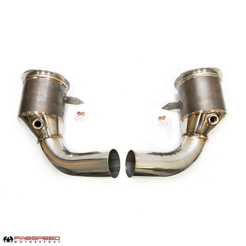 Fabspeed Sport Catalytic Converters 2019+ Porsche 911 Carrera/S (992)