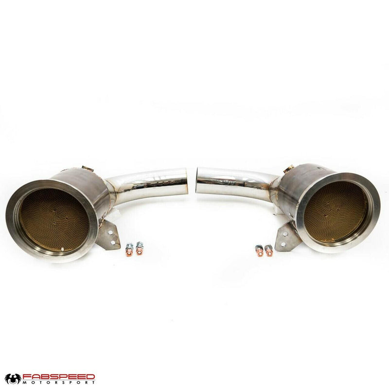 Fabspeed Sport Catalytic Converters 2019+ Porsche 911 Carrera/S (992)