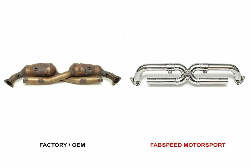 Fabspeed Competition X-Pipe 1999-04 Porsche 996 Carrera