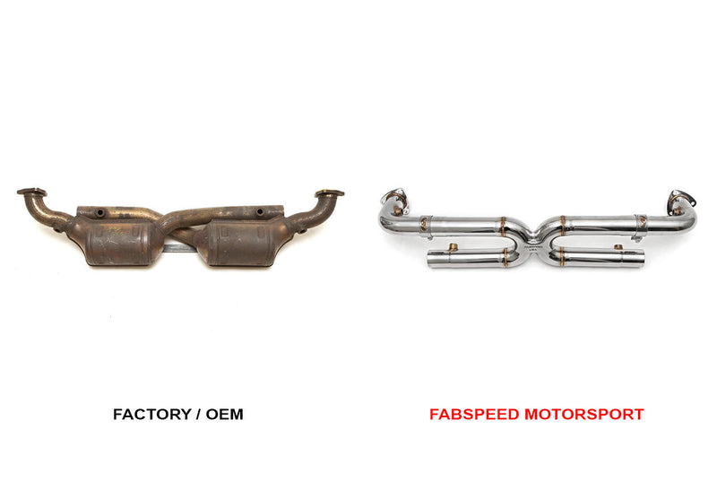 Fabspeed Competition X-Pipe 1999-04 Porsche 911 GT3 996