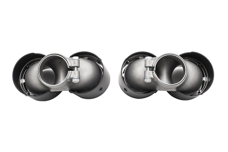 Fabspeed Quad Exhaust Tips 2005-08 Porsche 911 Carrera 997 (Non-PSE)