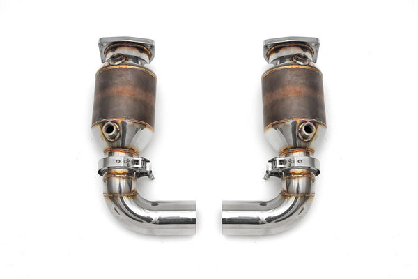 Fabspeed Sport Catalytic Converters 2008-09 Porsche 911 GT2 997