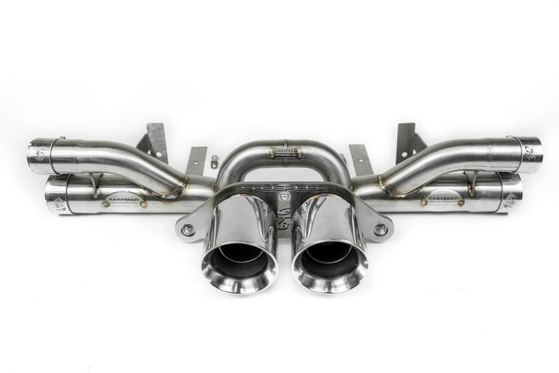 Fabspeed Center Muffler Bypass Pipe 2010-11 Porsche 911 GT3/RS 997.2