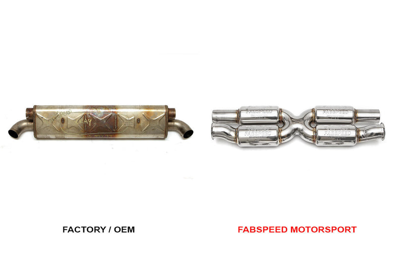 Fabspeed Supersport X-Pipe 2010-12 Porsche 911 Turbo/S 997.2