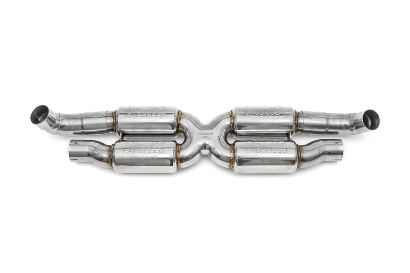 Fabspeed Supersport X-Pipe 2010-12 Porsche 911 Turbo/S 997.2
