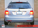 AWE Track Exhaust w/3.5" Black Tips 2005-14 Volkswagen Mk5 Jetta/Mk6 Sportwagen 2.5