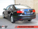 AWE Touring Exhaust w/3.5" Polished Tips 2011-13 Volkswagen Mk6 Jetta 2.5