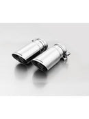 Remus  2013-on  Mercedes-Benz CLA250 76mm Angle Cut Chrome Tips