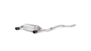 Akrapovic 2016-17 BMW 340i (F30 F31) Evolution Line Stainless Steel Cat Back Exhaust System with Carbon Tips and Link Pipe - MGC Suspensions