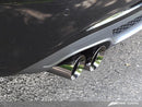 AWE Tuning Audi B8 A4 Touring Edition Exhaust - Quad Tip Polished Silver Tips - MGC Suspensions
