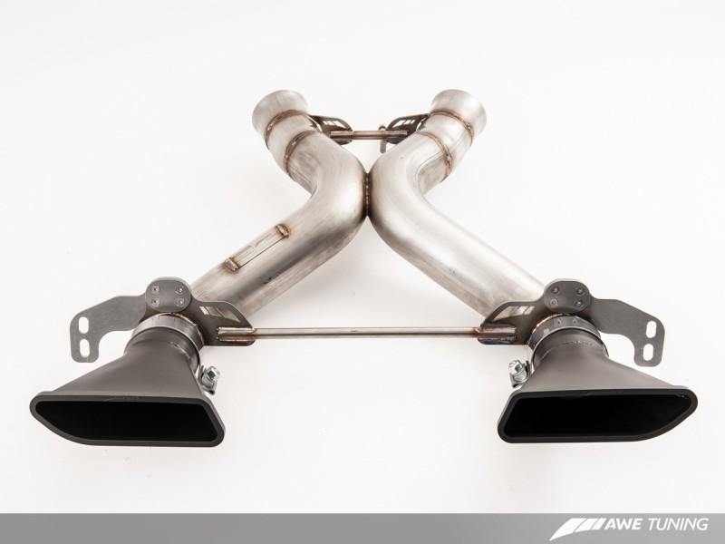 AWE Tuning McLaren 650S Performance Exhaust - Black Tips - MGC Suspensions