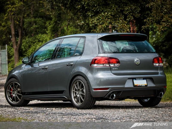 AWE Tuning Mk6 GTI Performance Catback - Chrome Silver Round Tips - MGC Suspensions