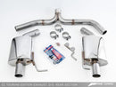 AWE Tuning VW CC Touring Edition Exhaust Dual Outlet - Diamond Black Tips - MGC Suspensions