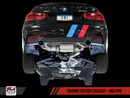 AWE Tuning BMW F3X 340i Touring Edition Axle-Back Exhaust - Diamond Black Tips (90mm) - MGC Suspensions