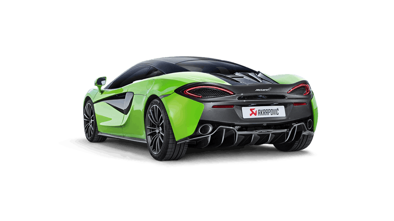 Akrapovic 2016-17 McLaren 540C/570S Slip-On Line Titanium Exhaust with Carbon Tips