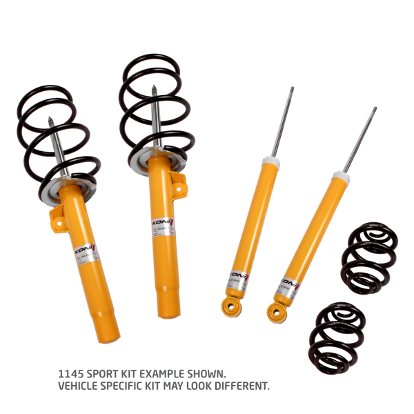 Koni 1145 Sport Kit 96-03 BMW 540i (E39) V8 Sedan excl EDC / Self-Leveling - MGC Suspensions