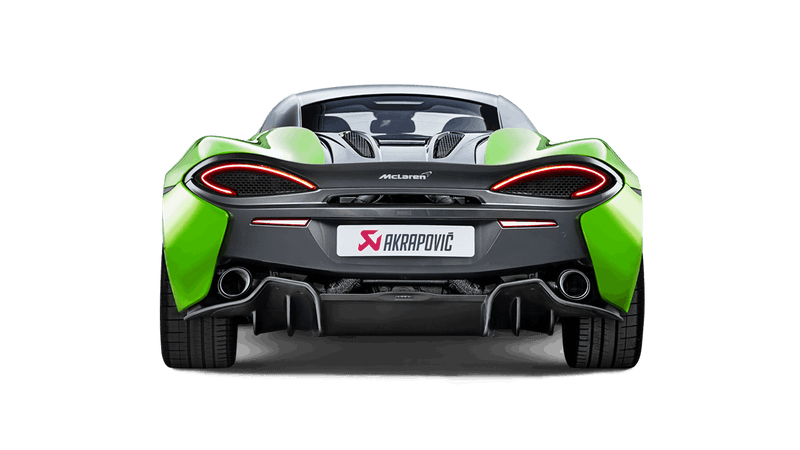 Akrapovic 2016-17 McLaren 540C/570S Slip-On Line Titanium Exhaust with Carbon Tips