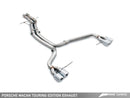 AWE Tuning Porsche Macan Touring Edition Exhaust System - Chrome Silver 102mm Tips - MGC Suspensions