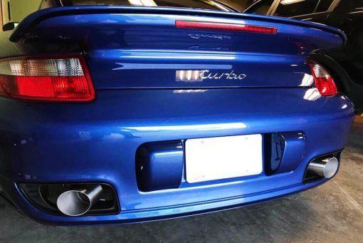 SOUL Performance Porsche 997.1 Turbo GT2 Style Bolt On Exhaust Tips - MGC Suspensions