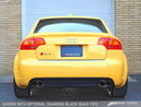 AWE Tuning Audi B7 RS4 Track Edition Exhaust - Diamond Black Tips - MGC Suspensions