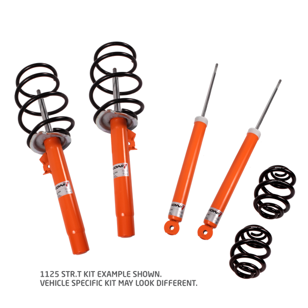 KONI STR.T (Orange) Series Lowering Kit for 1999-2006 BMW 3-Series. E46. (1125 1011) - MGC Suspensions