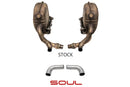 SOUL Muffler Bypass Pipes 2005-08 Porsche 997.1 Carrera