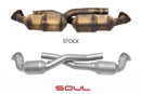 SOUL Performance 2005-08 Porsche 997.1 Carrera High Flow 200 Cell Catalytic Converters - MGC Suspensions
