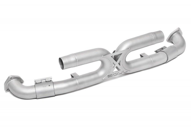 SOUL Performance 2009-11 Porsche 997.2 Carrera Center Muffler Bypass Exhaust - MGC Suspensions