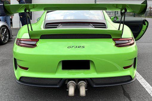 Porsche 991.1 / GT3 Bolt-On Resonated Turn Down Exhaust Tips - MGC Suspensions