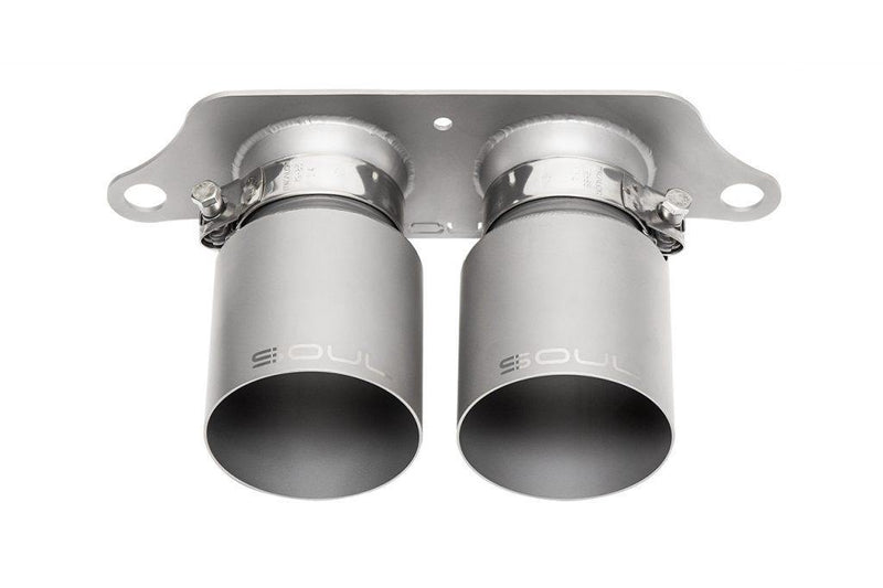 SOUL Performance Porsche 991 GT3 Bolt-On Exhaust Tips - MGC Suspensions